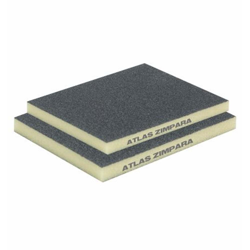 ATLAS SÜNGER ZIMPARA İNCE 98x123x10 mm 220 Kum