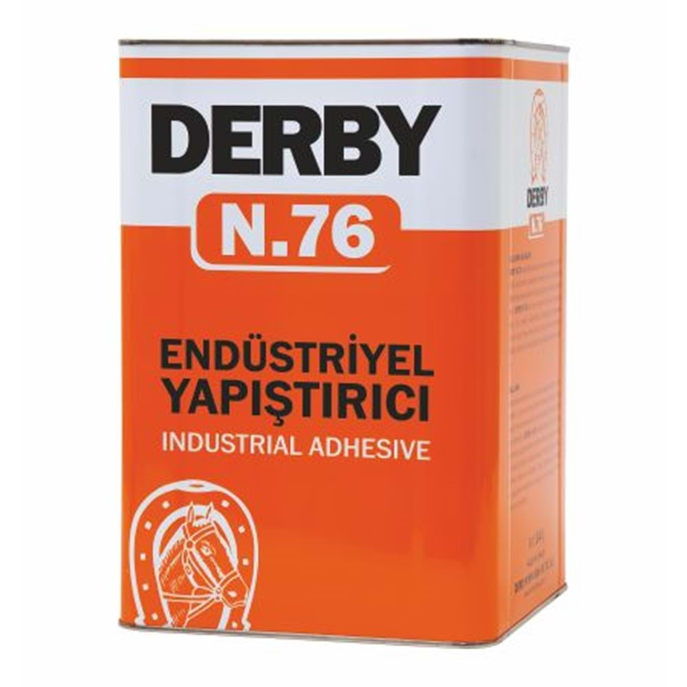 DERBY YAPIŞTIRICI TENEKE (N.76) KIRMIZI 14 kg