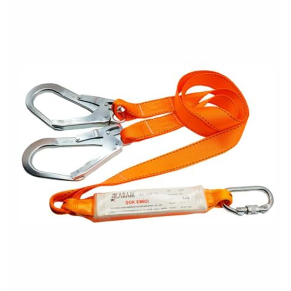 LANYARD ŞOK EMİCİ KOLONLU 45 mm (KA-361)