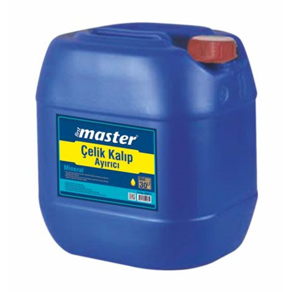 MASTER MİNERAL ÇELİK KALIP AYIRICI 30 lt.