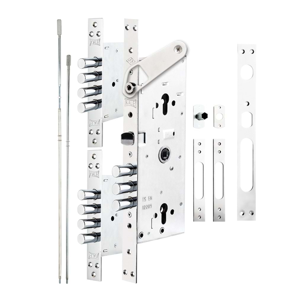 KALE MULTİSİSTEM MERKEZİ ÇELİK KAPI KİLİDİ 63 mm