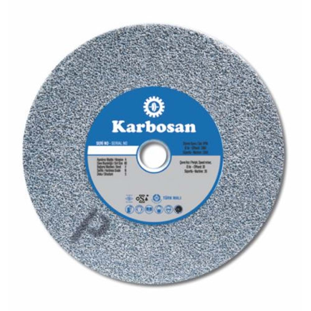 KARBOSAN TAŞLAMA TAŞI NK 75 x 13 x 10 NK46 O5 V