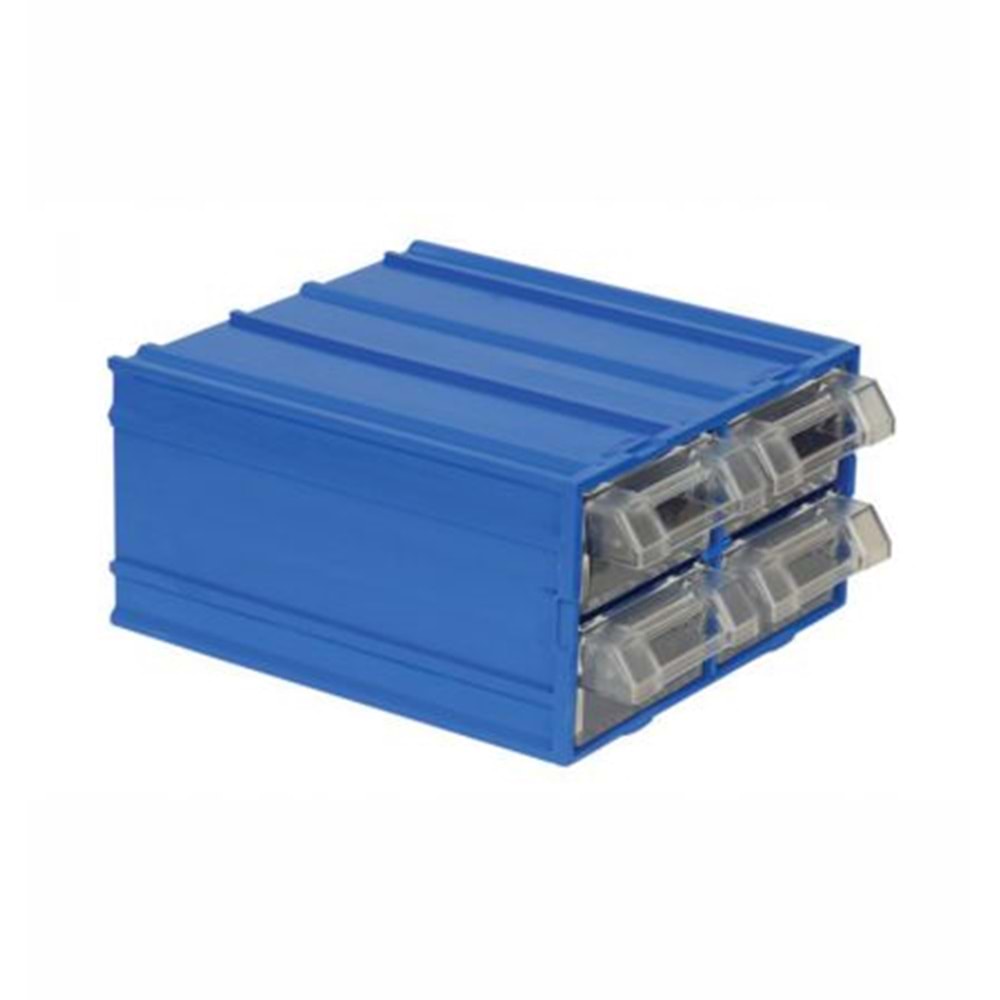 PLASTİK ÇEKMECELİ KUTU 32£ 110x120x62 mm