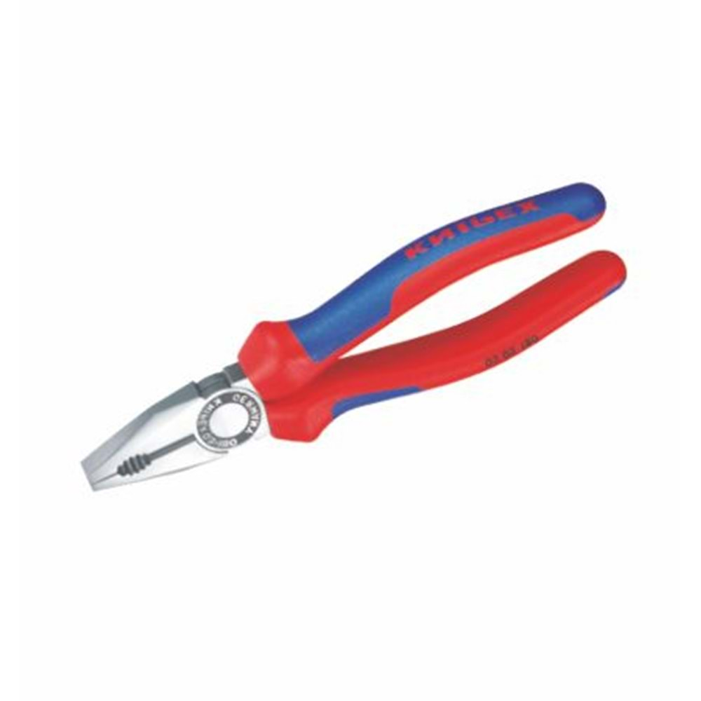 KNIPEX PENSE POLİSAJ KALIN İZOLE 200 mm