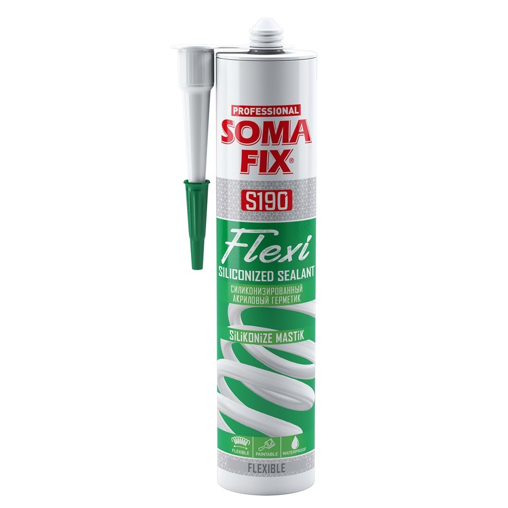 SOMAFİX FLEXI ANTRASİT 310 ML