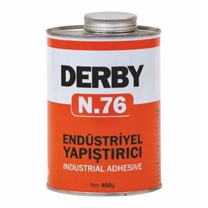 DERBY YAPIŞTIRICI TENEKE (N.76) KIRMIZI 800 gr