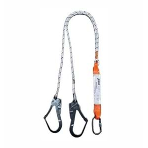 LANYARD ŞOK EMİCİ STATİK HALATLI 12 mm (KA-341)