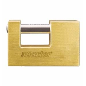 MASTER ASMA KİLİT KAYAR MİLLİ SARI 80 mm