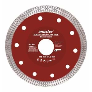 MASTER ELMAS KESİCİ ULTRA İNCE ZİKZAK KESİM 115 mm x 1.0 mm