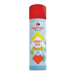 NAPRON SPREY BOYA MAT SİYAH 200 ml