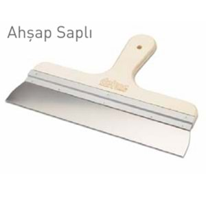 EĞRİ SAPLI ISPATULA PASLANMAZ ÇELİK 25 CM