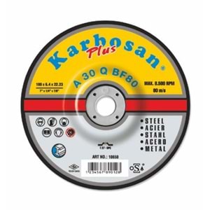 KARBOSAN FLEX KESİCİ SARI BOMBELİ 230 x 6.4 x 22 A 30 Q BF80