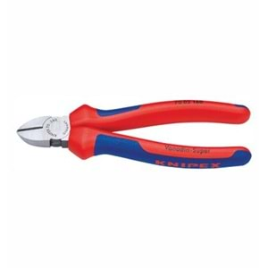 KNIPEX YAN KESKİ POLİSAJ KALIN İZOLE 140 mm