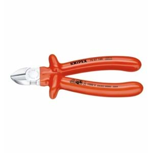 KNIPEX YAN KESKİ KROM SOS İZOLE VDE 160 mm