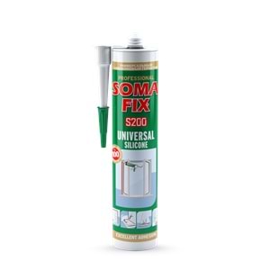 SOMAFİX GENEL AMAÇLI SİLİKON 280 ML AÇIK KAHVE