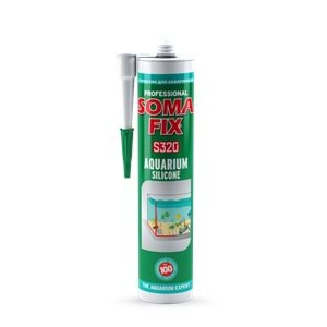 SOMAFIX AKVARYUM SİLİKONU 280 ML SİYAH