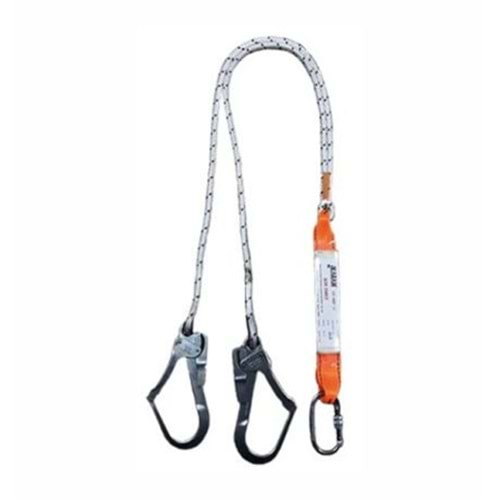 LANYARD ŞOK EMİCİ STATİK HALATLI 12 mm (KA-341)