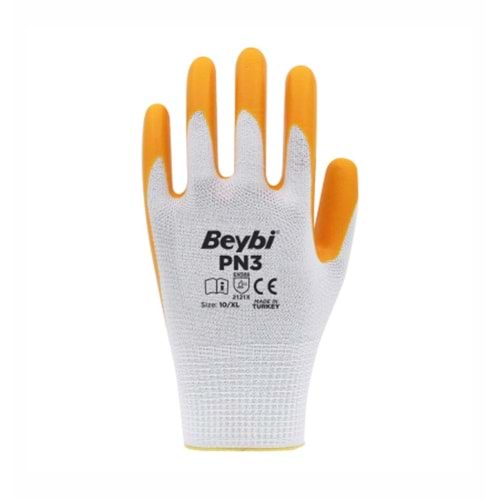 BEYBİ SARI NİTRİL ELDİVEN PN-3 NO:10