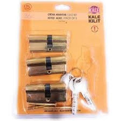 KALE SİSTEM BAREL ÜÇLÜ PAS SİSTEM SARI 68 mm BLİST